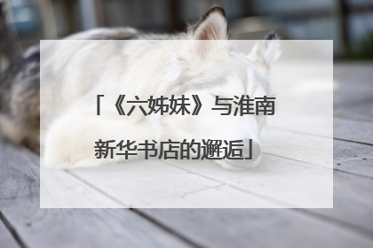 《六姊妹》与淮南新华书店的邂逅