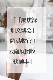 「聚焦深圳文博会」圆满收官！云南展团收获颇丰