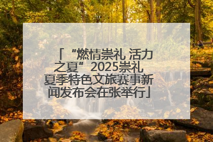 “燃情崇礼 活力之夏”2025崇礼夏季特色文旅赛事新闻发布会在张举行