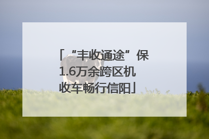 “丰收通途”保1.6万余跨区机收车畅行信阳