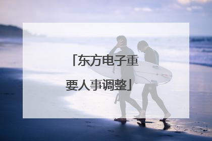 东方电子重要人事调整