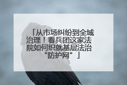 从市场纠纷到全域治理！看兵团这家法院如何织就基层法治 “防护网”