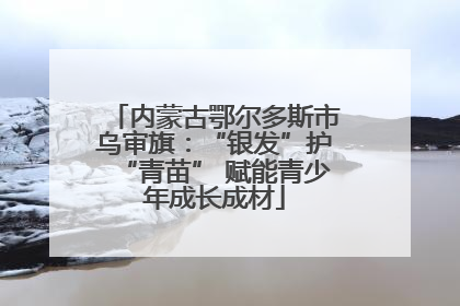 内蒙古鄂尔多斯市乌审旗：“银发”护“青苗” 赋能青少年成长成材