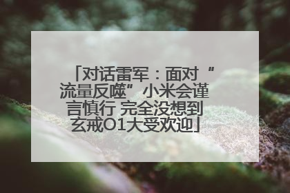 对话雷军：面对“流量反噬”小米会谨言慎行 完全没想到玄戒O1大受欢迎