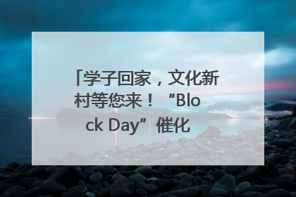 学子回家，文化新村等您来！“Block Day”催化学院式街区新生态