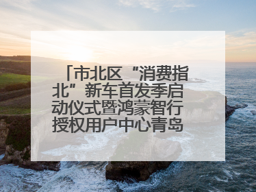 市北区“消费指北”新车首发季启动仪式暨鸿蒙智行授权用户中心青岛重庆南路开业盛典成功举办
