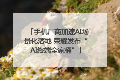 手机厂商加速AI场景化落地 荣耀发布“AI终端全家桶”