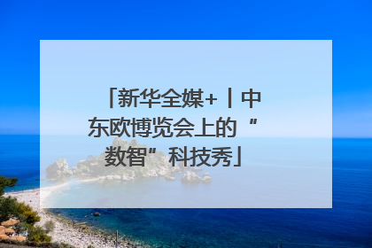 新华全媒+丨中东欧博览会上的“数智”科技秀
