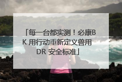 每一台都实测！必康BK 用行动重新定义兽用 DR 安全标准