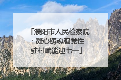 濮阳市人民检察院：凝心铸魂强党性 驻村赋能迎七一