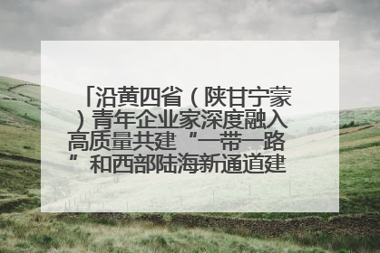 沿黄四省（陕甘宁蒙）青年企业家深度融入高质量共建“一带一路”和西部陆海新通道建设战略合作交流会在甘肃兰州召开