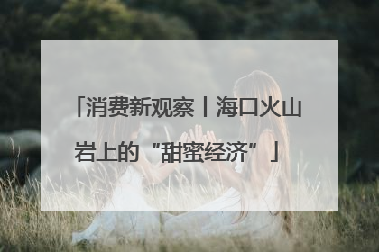 消费新观察丨海口火山岩上的“甜蜜经济”