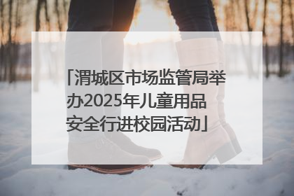 渭城区市场监管局举办2025年儿童用品安全行进校园活动