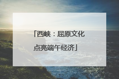 西峡：屈原文化点亮端午经济