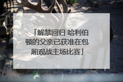 解禁回归 哈利伯顿的父亲已获准在包厢观战主场比赛