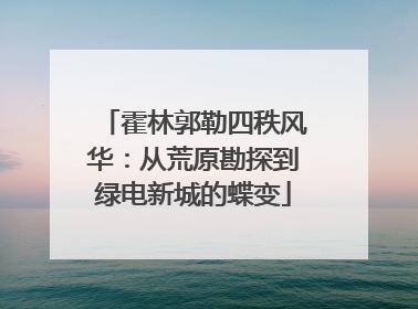 霍林郭勒四秩风华：从荒原勘探到绿电新城的蝶变