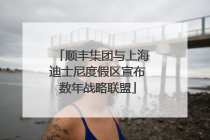 顺丰集团与上海迪士尼度假区宣布数年战略联盟