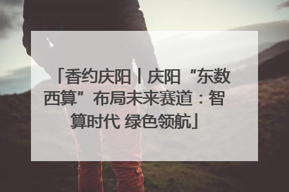 香约庆阳丨庆阳“东数西算”布局未来赛道：智算时代 绿色领航