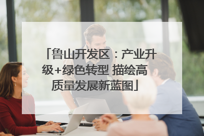 鲁山开发区：产业升级+绿色转型 描绘高质量发展新蓝图