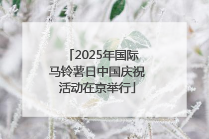 2025年国际马铃薯日中国庆祝活动在京举行