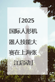 2025国际人形机器人技能大赛在上海张江启动