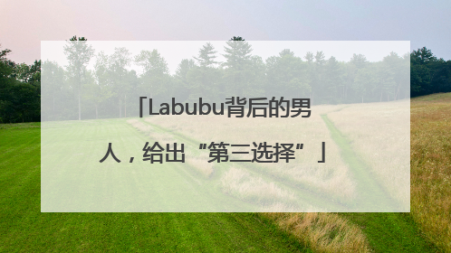 Labubu背后的男人，给出“第三选择”